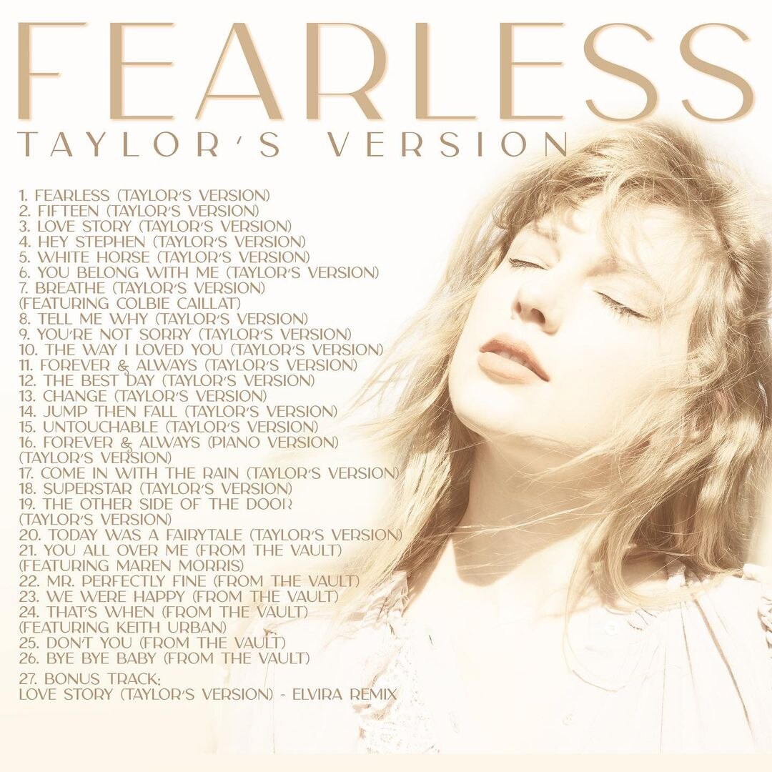 Taylor Swift Album Art Merch Gift for her Taylor Swift Fearless Taylor Swift Gift Taylor/'s Version Gift for friend Sticker